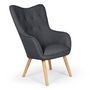 Voir la diapositive 1 : Paris Prix Fauteuil Scandinave  Aimee  67cm Gris Foncé
