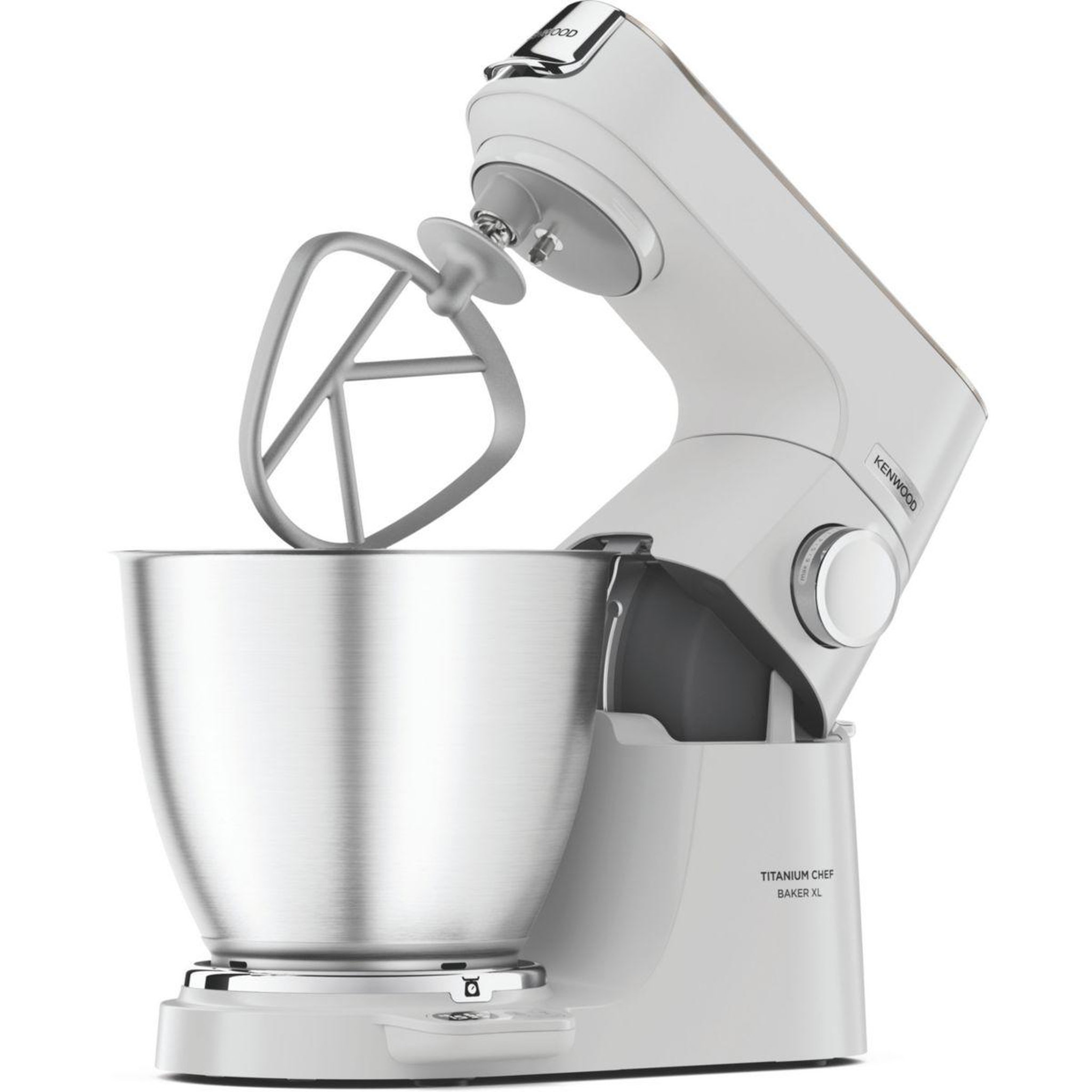 Voir la diapositive 3 : KENWOOD Robot pâtissier kvl65.009wh titanium chef baker xl