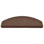 Voir la diapositive 4 : VIDAXL Tapis de marches d'escalier 15 pcs Marron 65x24x4 cm