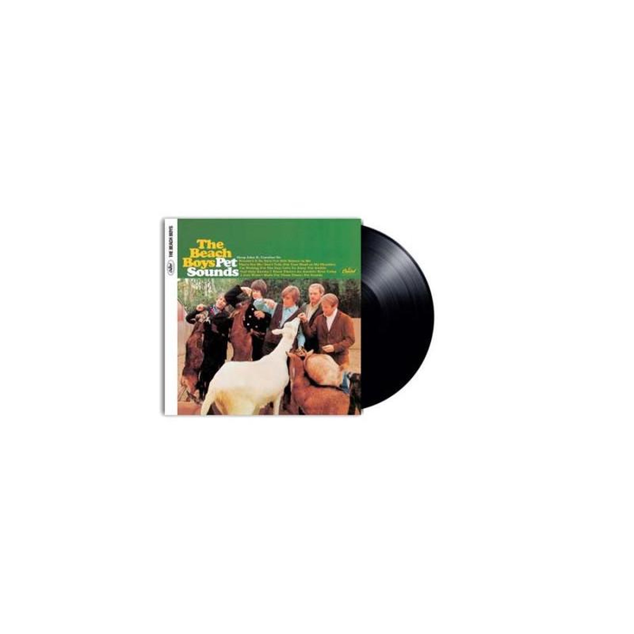 Vinyle lp stéréo 180 g « the beach boys : pet sounds » 50e anniversaire, couleur noire, 13 titres