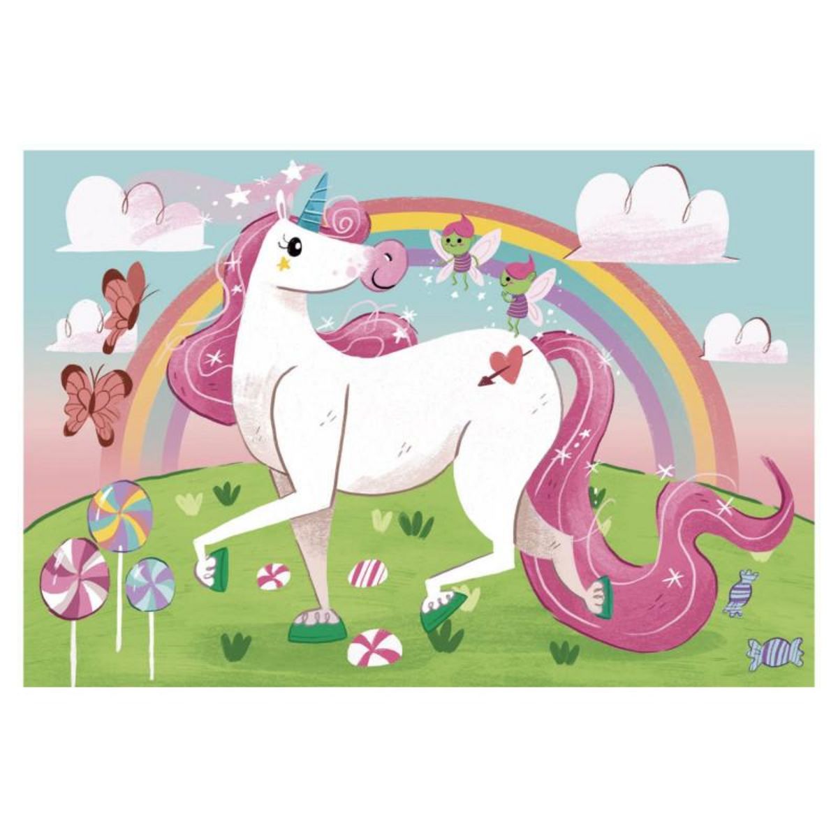 CLEMENTONI Clementoni Puzzle Unicorn, 104st.
