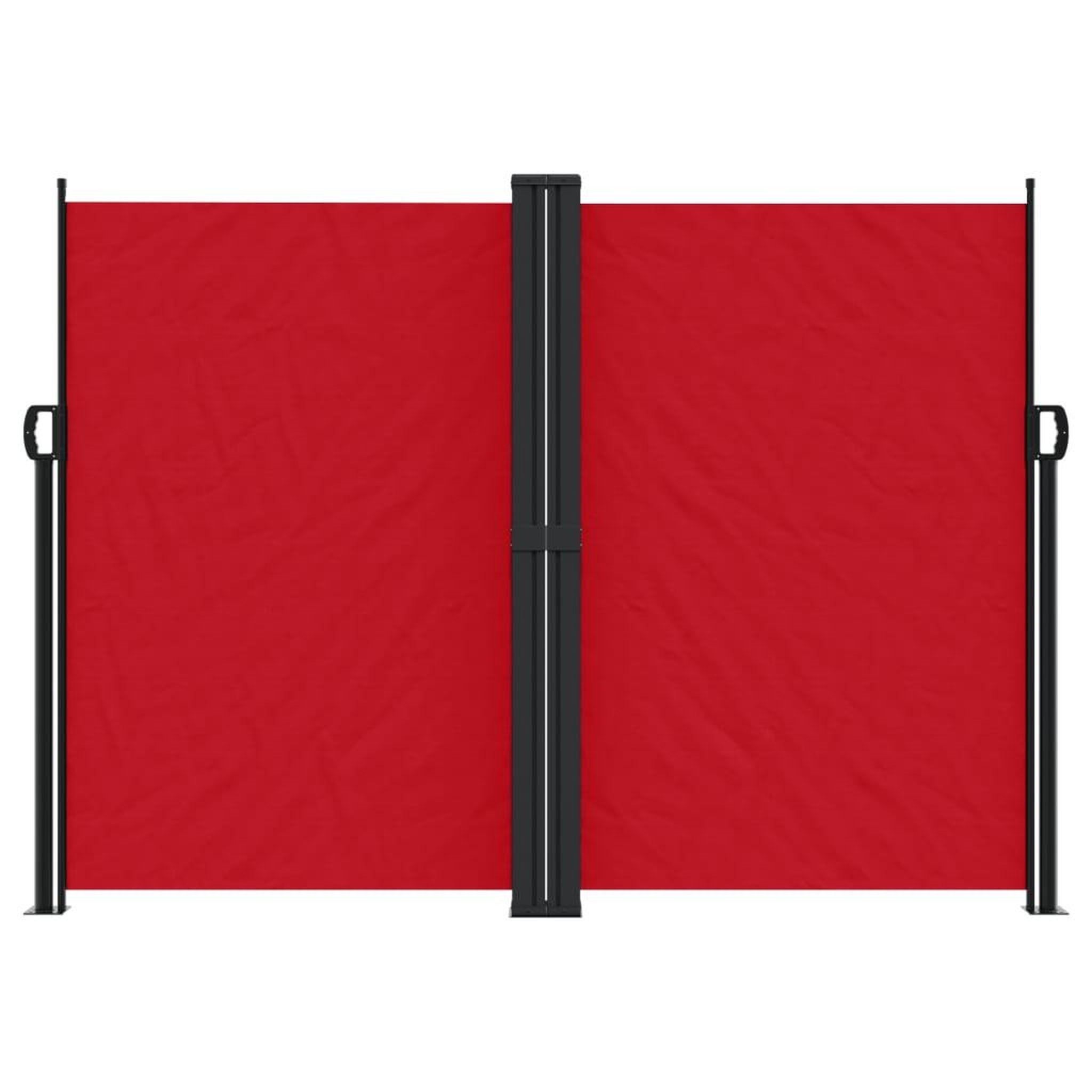 Voir la diapositive 3 : VIDAXL Auvent lateral retractable rouge 180x1200 cm