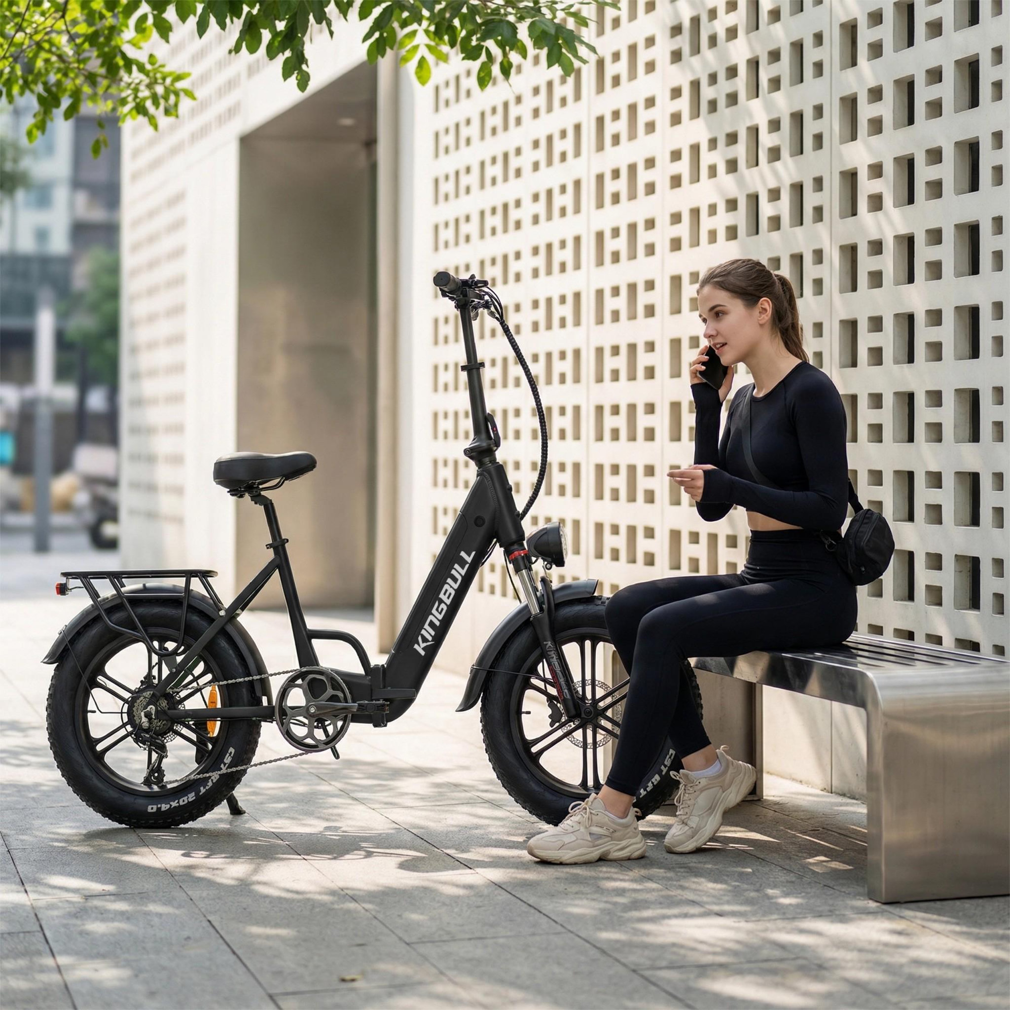Voir la diapositive 2 : KINGBULL Vélo électrique pliant kingbull literider 2.0