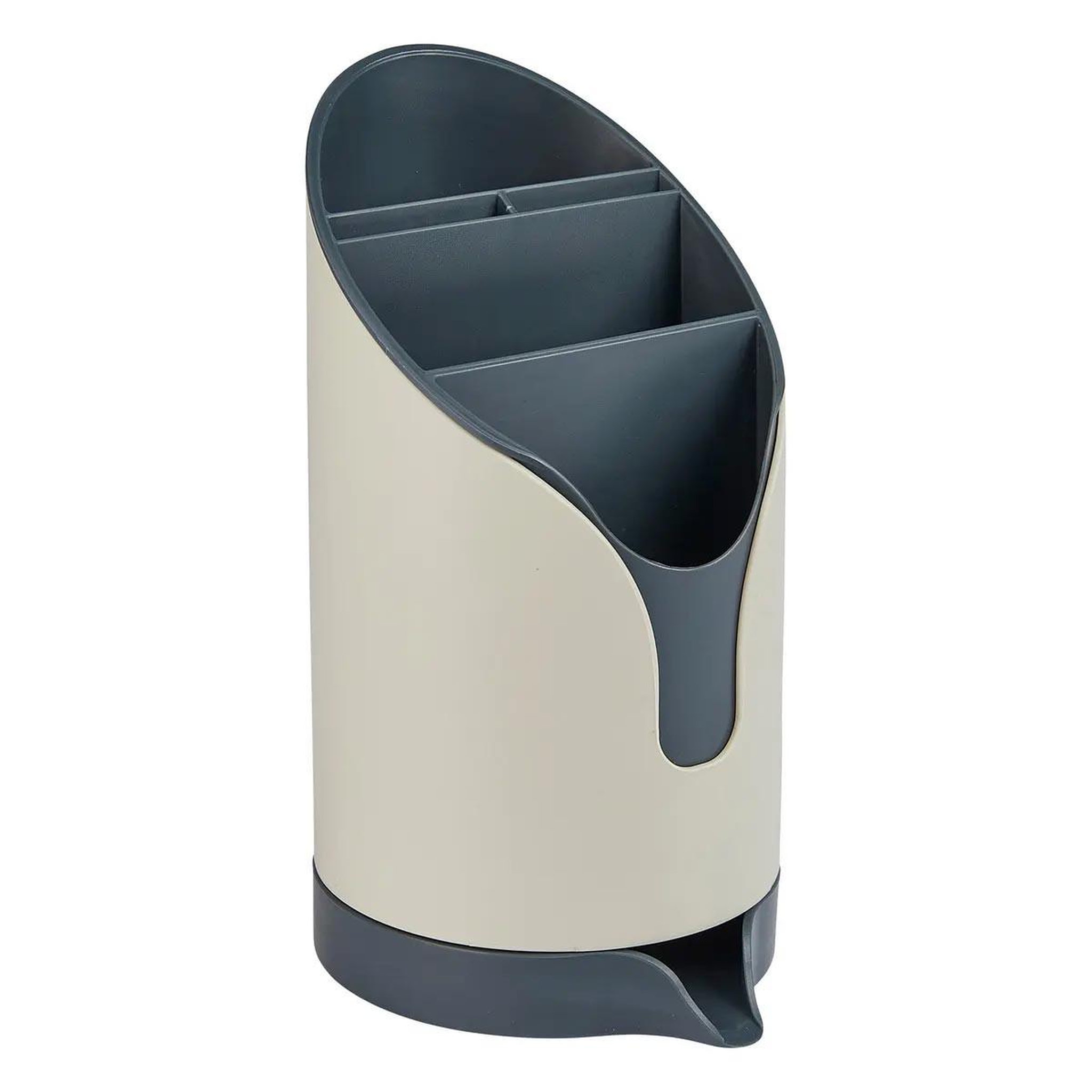FIVE Égouttoir à couverts 4 compartiments  néo  20cm beige