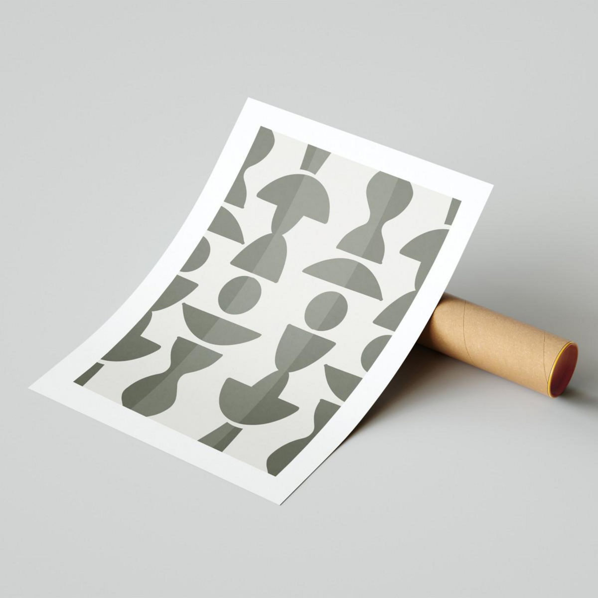 FUTURE HOME Affiche papier imprimé abstrait sans cadre