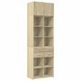 Voir la diapositive 2 : VIDAXL Armoire de rangement chene sonoma 70x42,5x225 cm