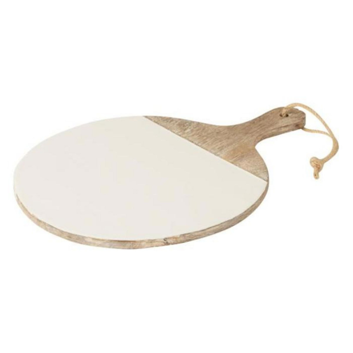 Paris Prix Planche à Découper en Bois  Aliments  40cm Blanc