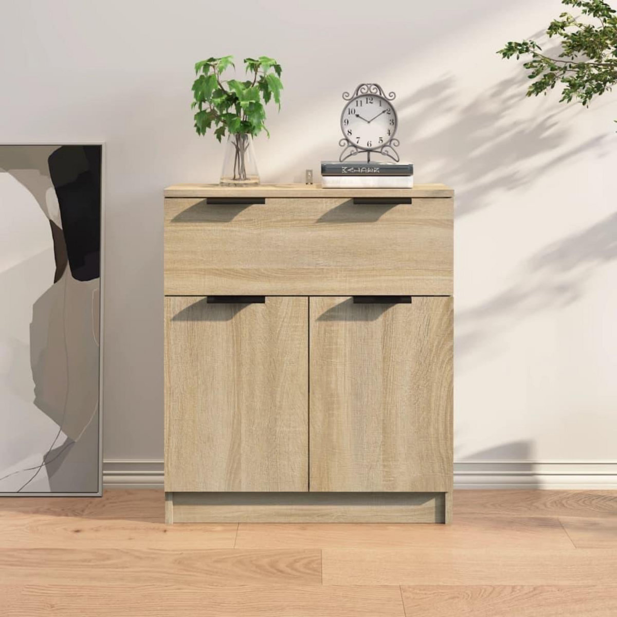 VIDAXL Buffet Chene sonoma 60x30x70 cm Bois d'ingenierie