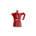 BIALETTI Cafetière italienne 3 tasses rouge - 0009055