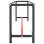 Voir la diapositive 4 : VIDAXL Cadre banc de travail Noir mat et rouge mat 210x50x79 cm Metal