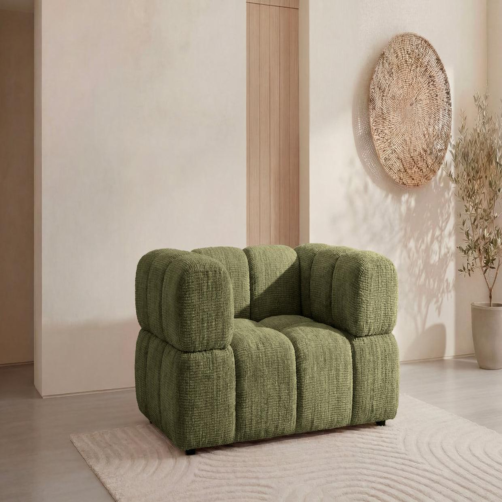 Voir la diapositive 2 : CASANOVA PARIS GUSTAVE - Fauteuil tissu chenille