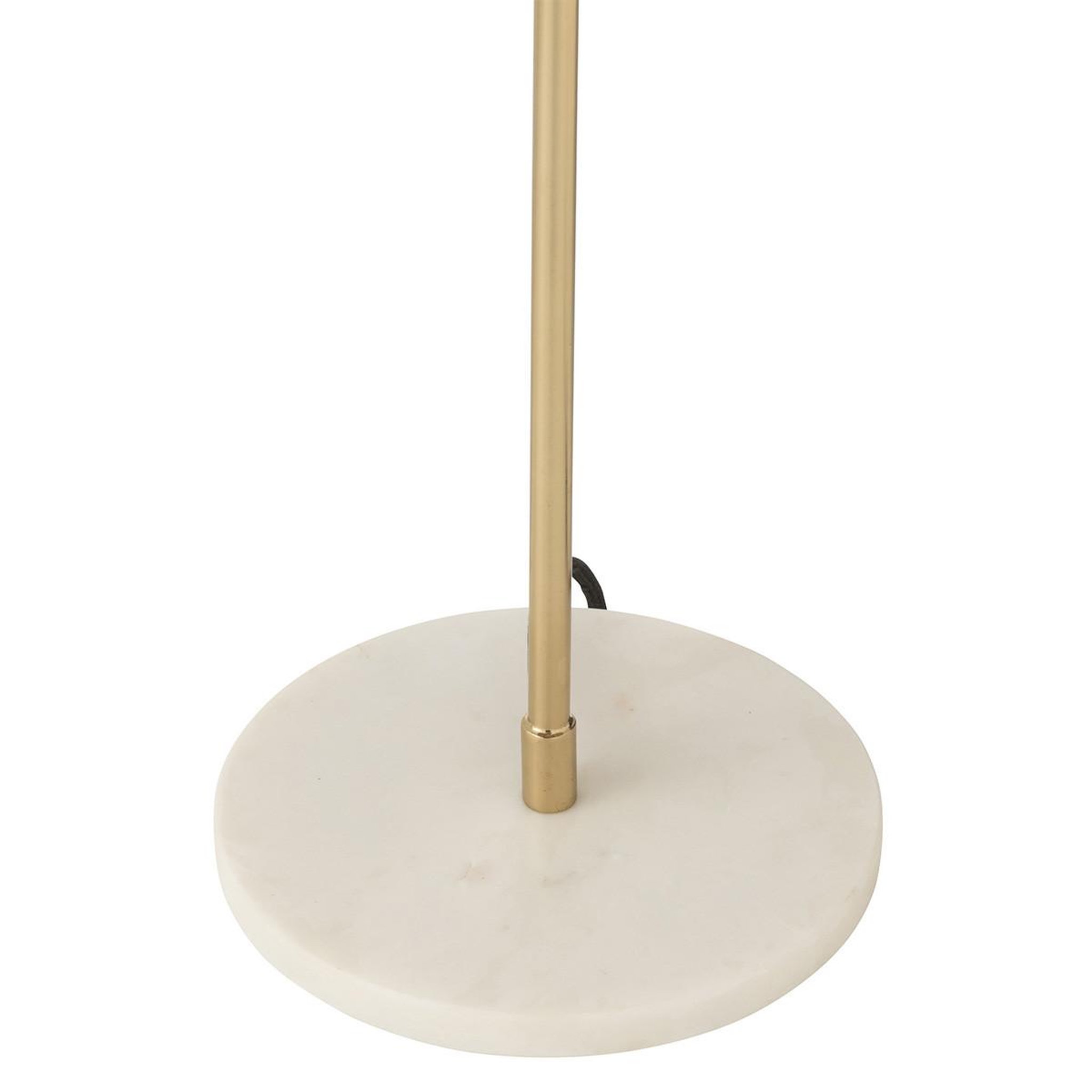 Voir la diapositive 2 : J-LINE Lampe à poser en métal  elias  56cm or