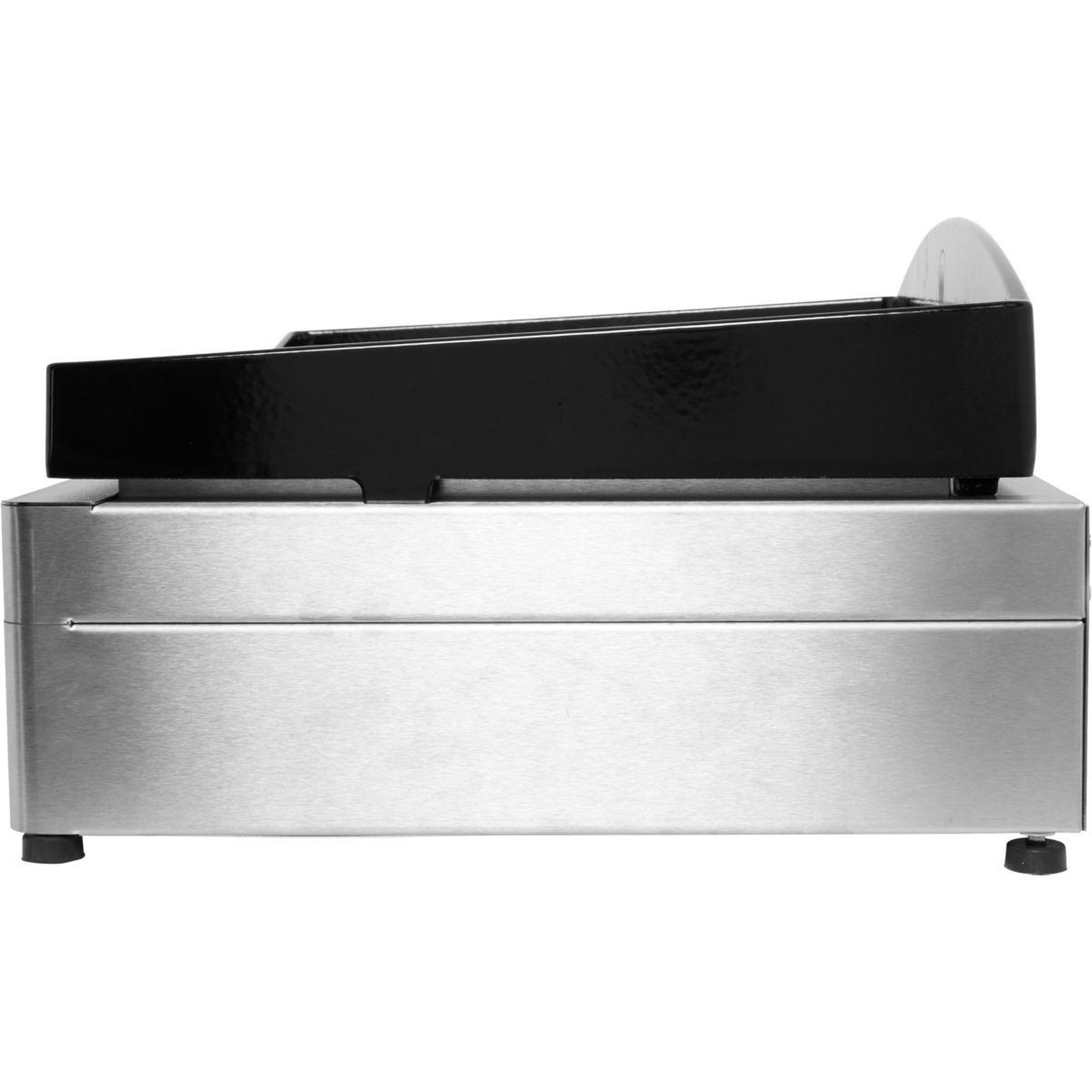 Voir la diapositive 5 : Le marquier Plancha électrique Signature Electrica 260 Inox 2 brûleurs à poser, 60x40 cm