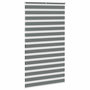 Voir la diapositive 4 : VIDAXL Store zebre gris fonce largeur du tissu 115,9 cm polyester