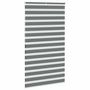 Voir la diapositive 4 : VIDAXL Store zebre gris fonce largeur du tissu 115,9 cm polyester
