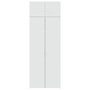 Voir la diapositive 4 : VIDAXL Armoire de rangement blanc 80x42,5x225 cm bois d'ingenierie