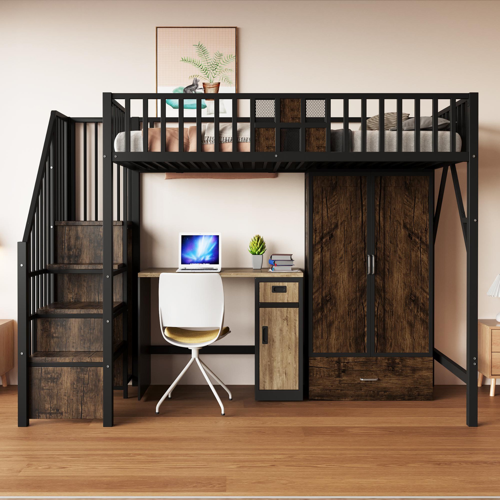 Voir la diapositive 2 : MERAX Lit mezzanine