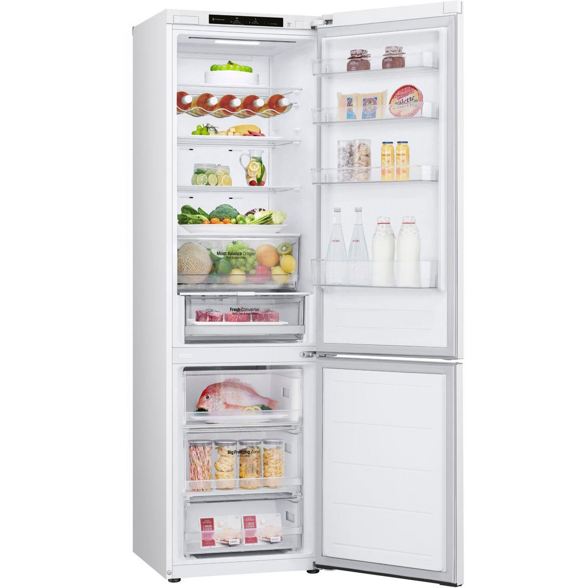 Voir la diapositive 5 : LG Réfrigérateur combiné GBV3200DSW
