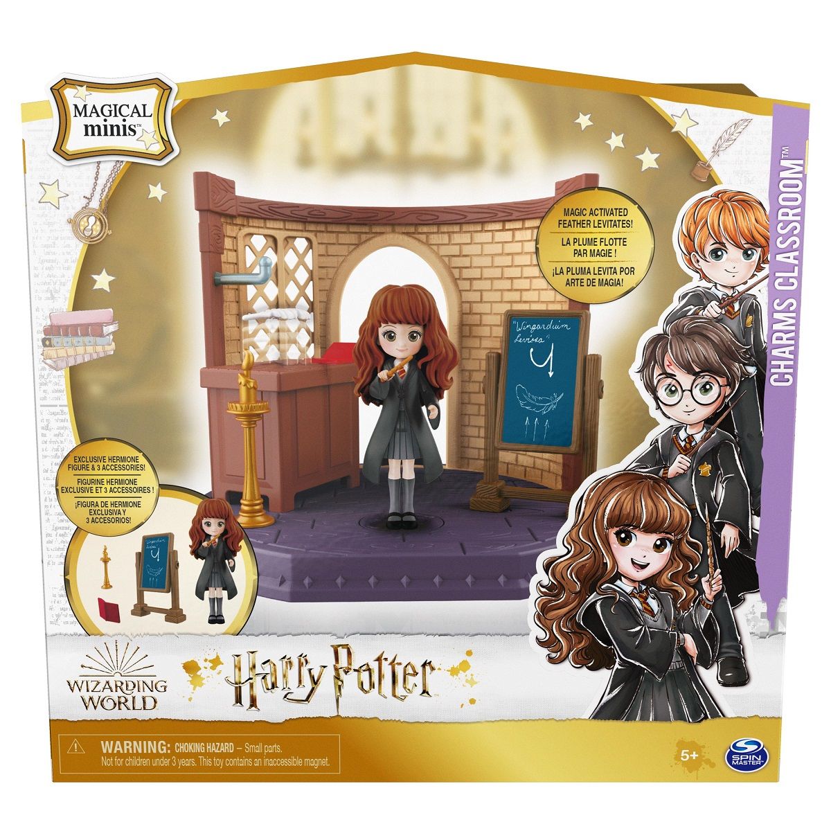 SPIN MASTER Figurine - Playset cours de sortilèges - Wizarding World 