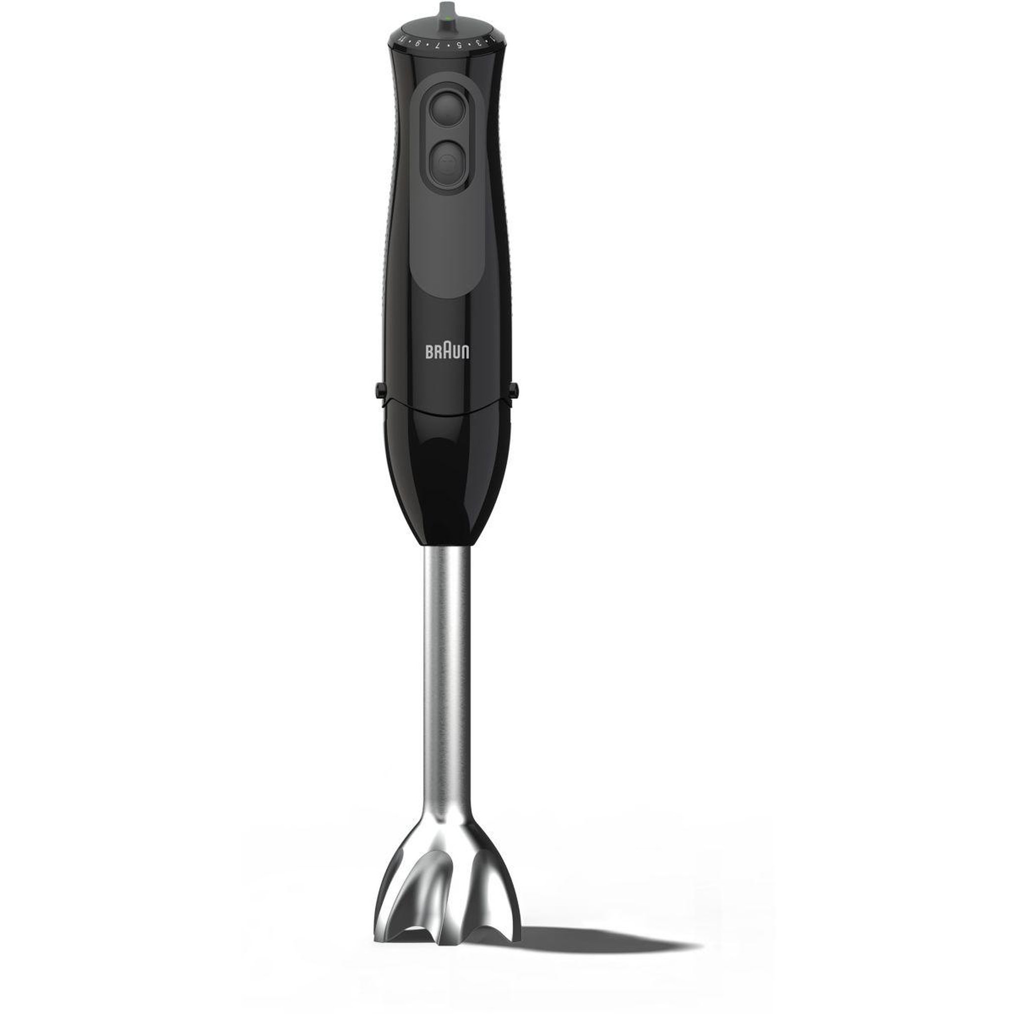 Voir la diapositive 2 : BRAUN Mixeur MQ3135BK MultiQuick 3 noir 2 accessoires