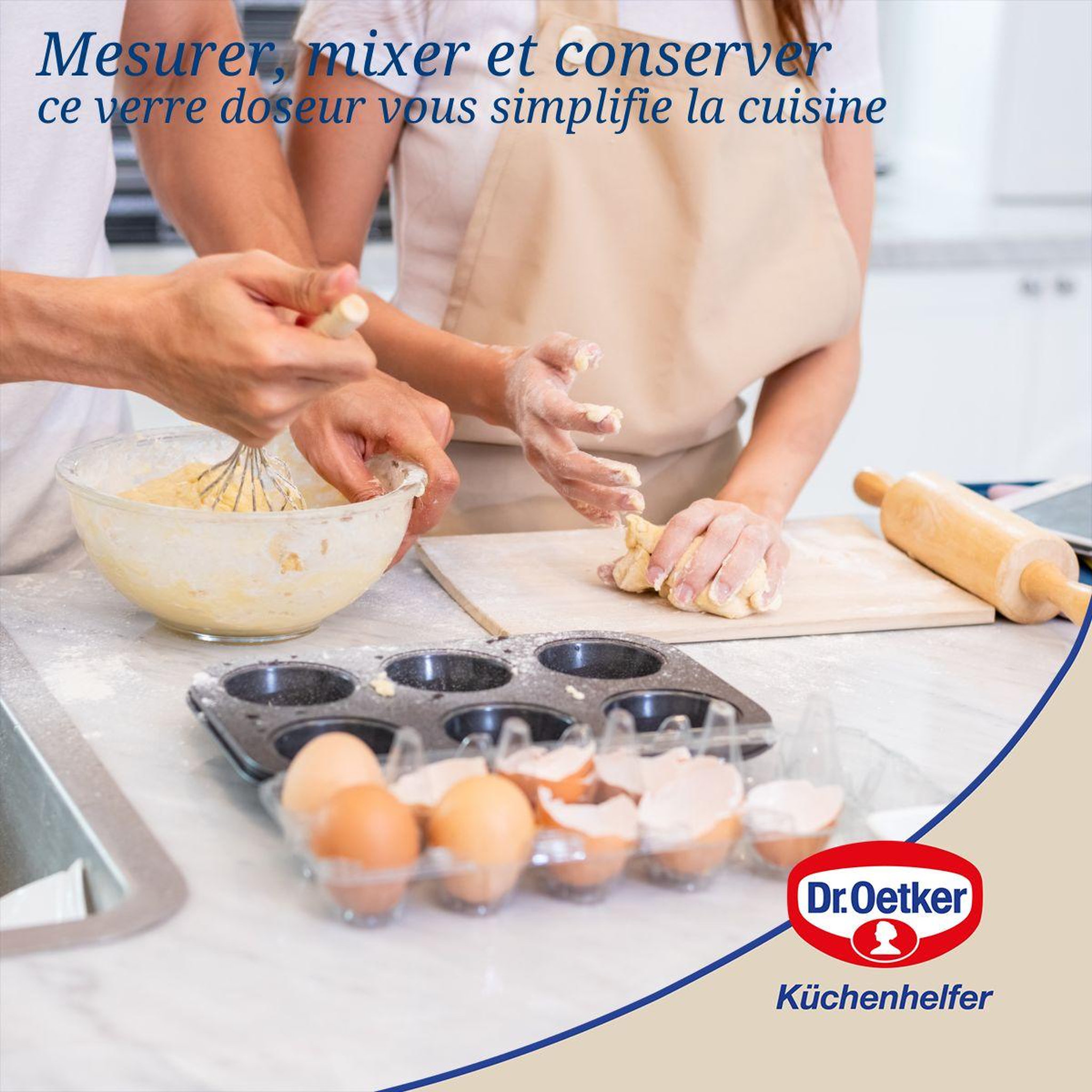 Voir la diapositive 6 : DR.OETKER Verre doseur 2,2 litres dr.oetker baker edition