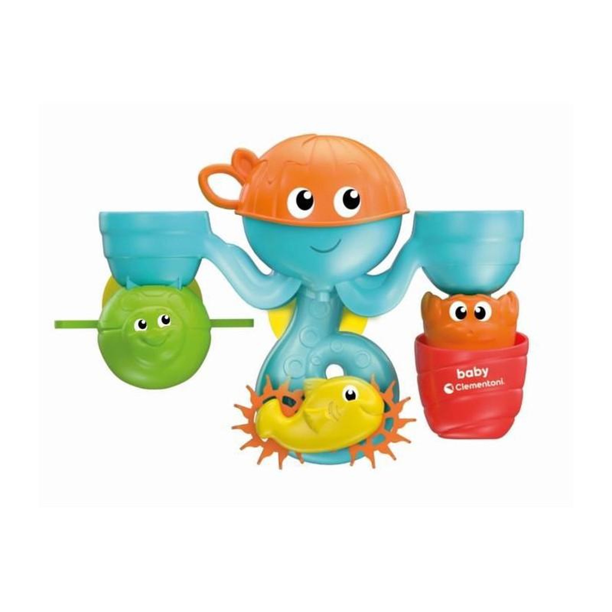 Voir la diapositive 4 : CLEMENTONI Clementoni - Jouet bain bébé - Mon centre d'activités aquatiques