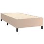 Voir la diapositive 4 : VIDAXL Cadre de lit sans matelas cappuccino 90x190 cm similicuir
