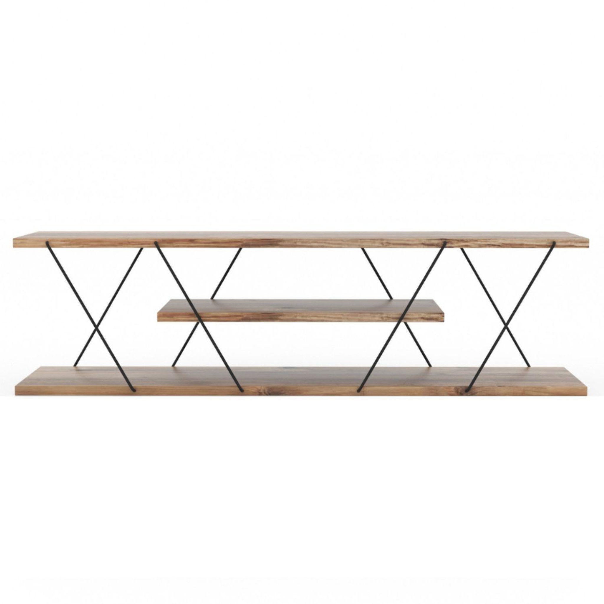 CONCEPT USINE Meuble tv design avec étagère hamar