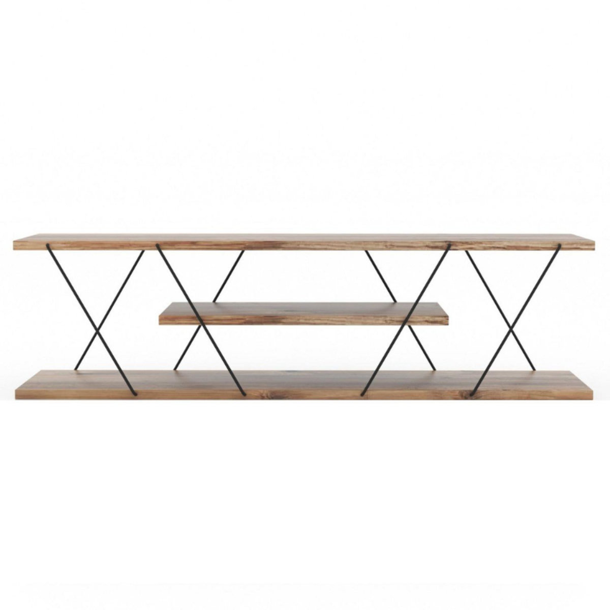 CONCEPT USINE Meuble tv design avec étagère HAMAR