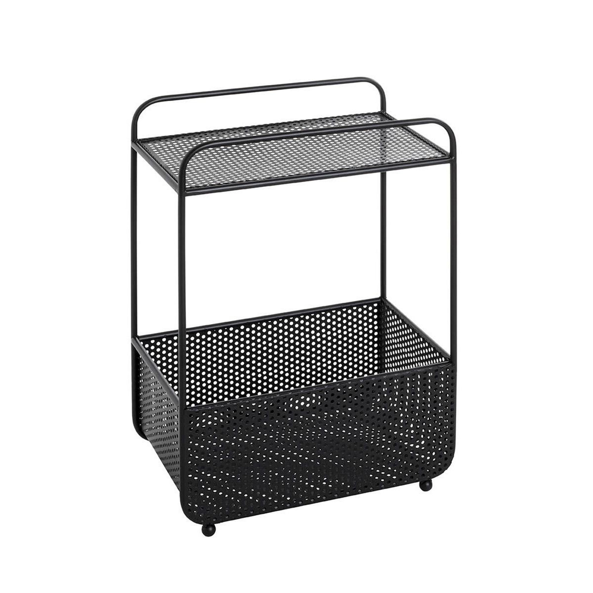 Paris Prix Table d'appoint porte-revues  lacano  58cm noir