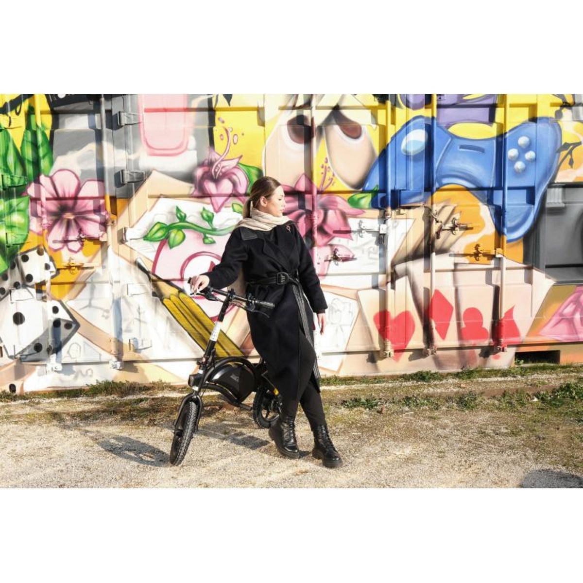 URBANGLIDE Draisienne UrbanGlide e-bike 160 - Roues 16'' - Bequille REF