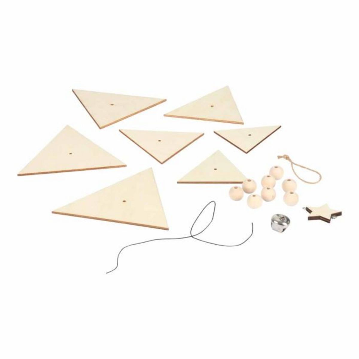 Paris Prix Décoration de Noël  Triangle à Monter  Naturel