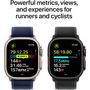 Voir la diapositive 4 : APPLE Montre connectée Ultra 2 49mm Noir / Noir Trail S/M Cell