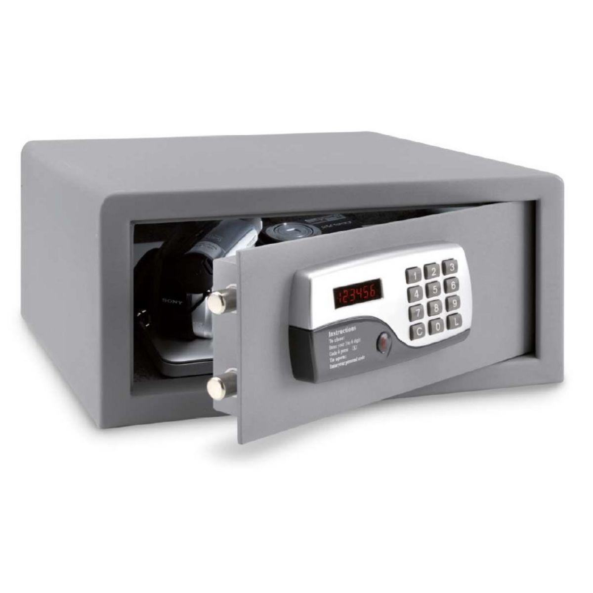 TECHNOMAX Coffre-fort à poser - Pour ordinateur 