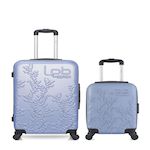 LES P'TITES BOMBES LPB LPB LUGGAGE - LOT DE 2 - Valises weekend et cabine XXS NAIS. Coloris disponibles : Beige