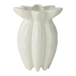 Paris Prix Vase Design en Céramique  Lotus  30cm Blanc