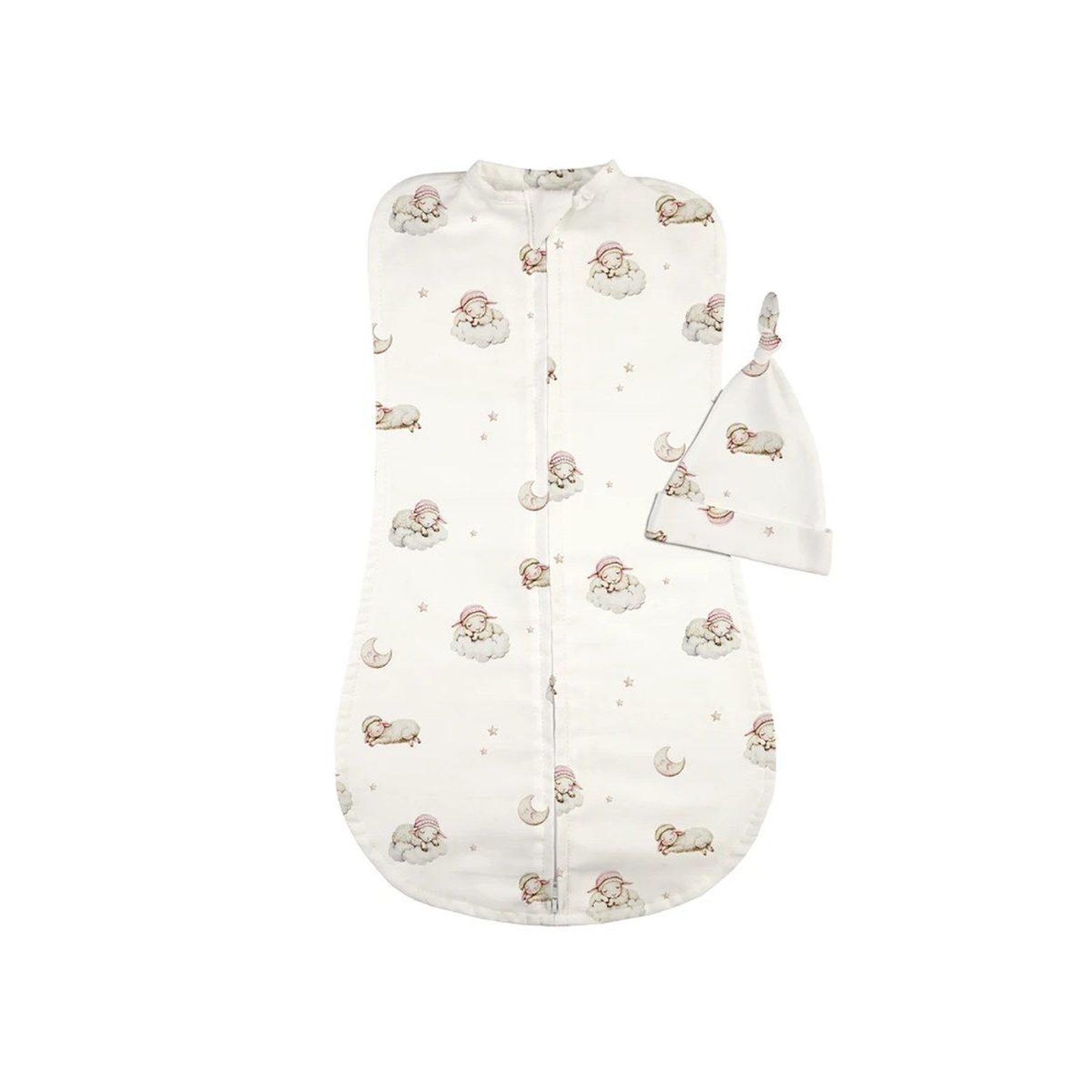 WALDIN Lange d'emmaillotage - taille S - white, lullaby