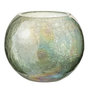 Voir la diapositive 1 : Paris Prix Photophore Boule en Verre  Craquelé  19cm Vert