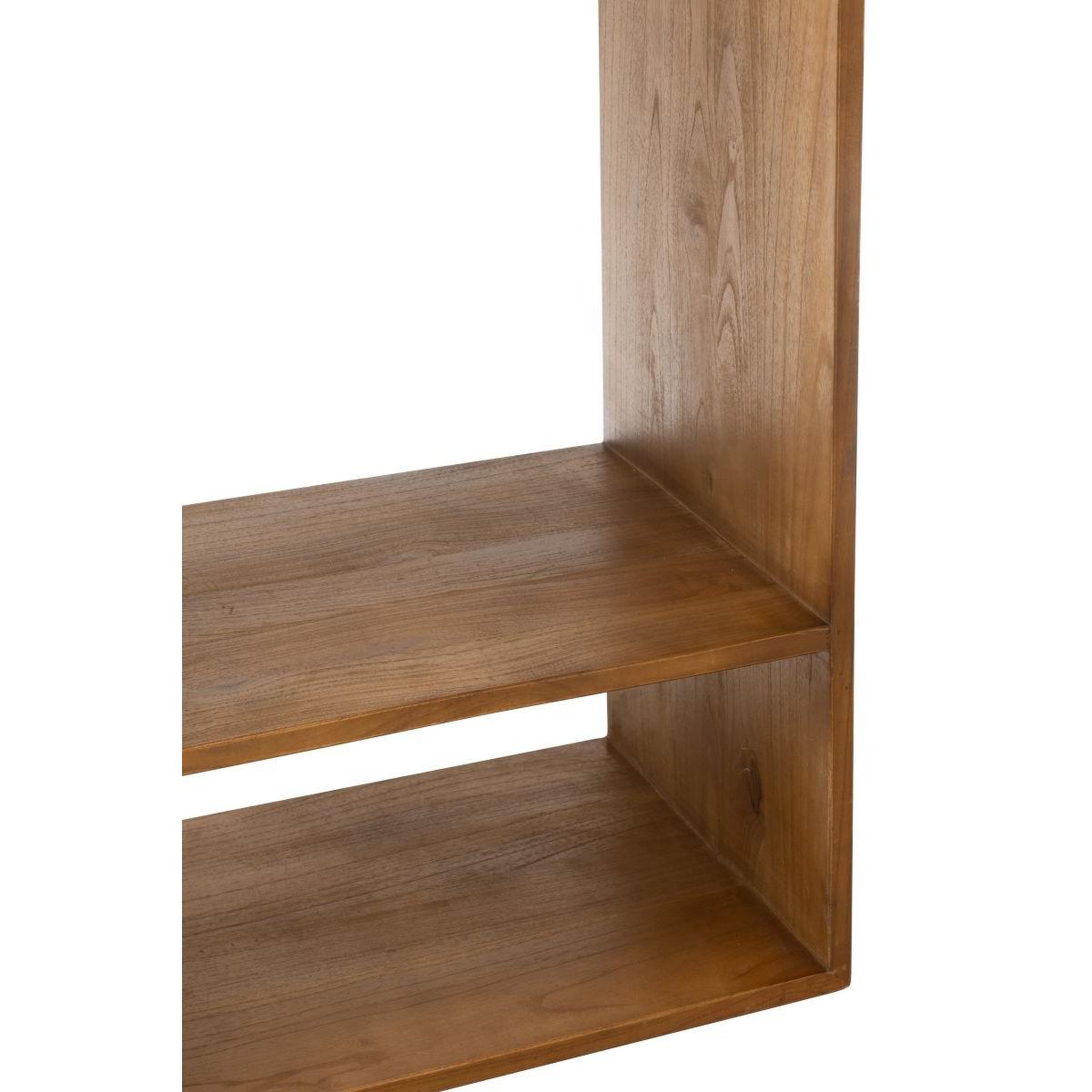 Voir la diapositive 6 : J-LINE Étagère Murale en Bois  Cub  119cm Marron