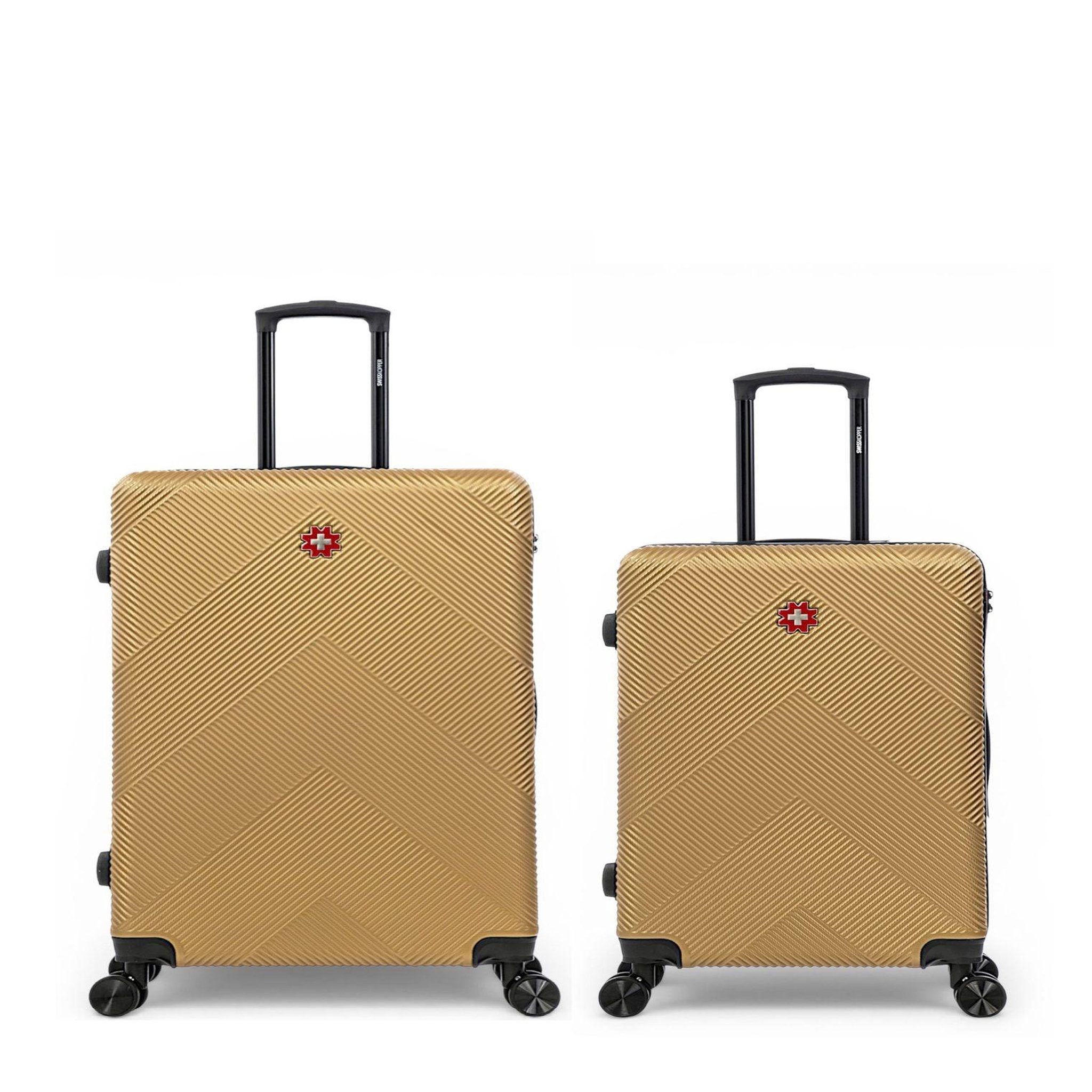 SWISS KOPPER Lot de 2 Valises Rigides Grand Format et Taille Moyenne OLTEN