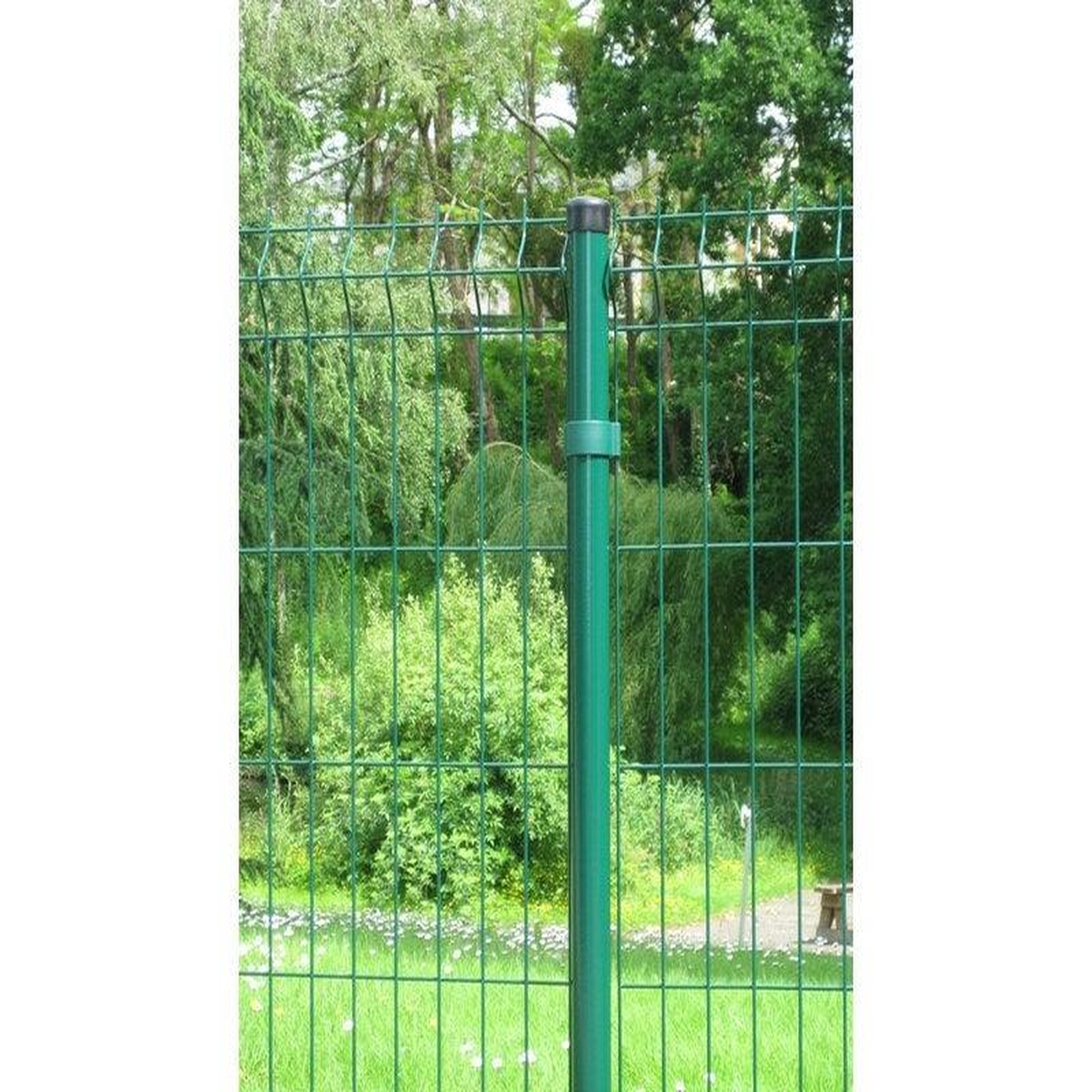 CENTRALE BRICO Poteau à poser sur platine Axor vert, H.70