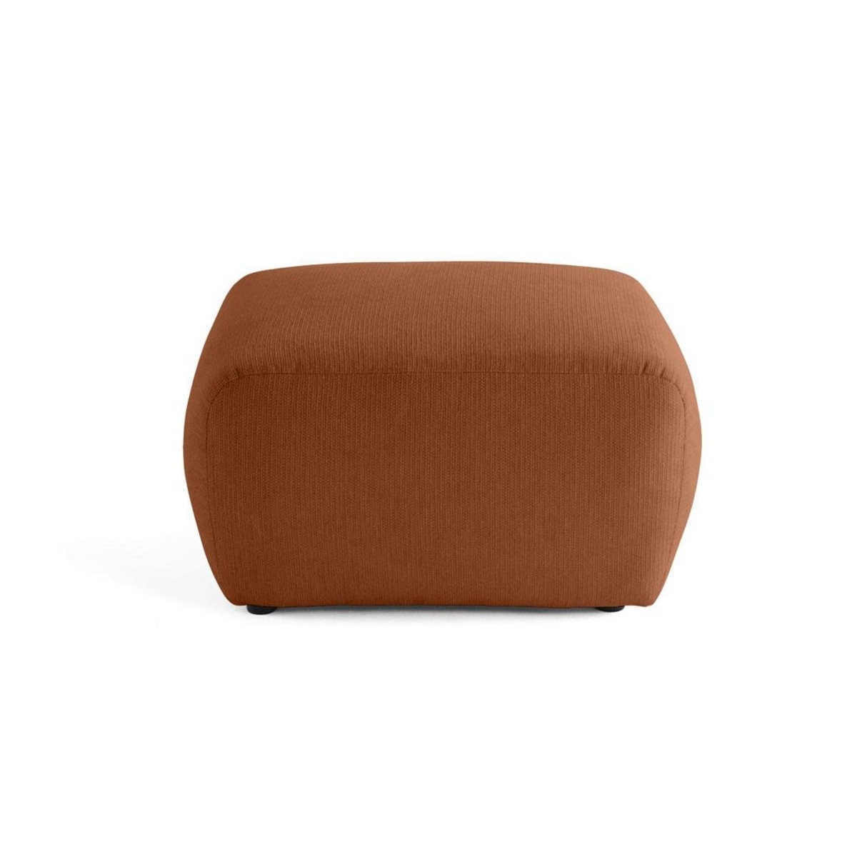 LISA DESIGN Sorrente - pouf - en tissu texturé