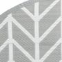 Voir la diapositive 5 : VIDAXL Tapis d'exterieur ARAKIL gris Ø120 cm PP