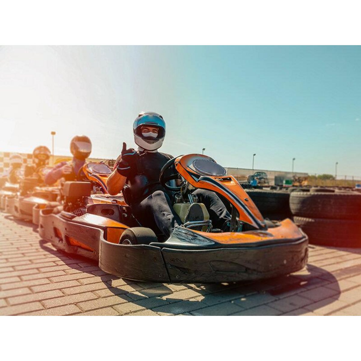 Smartbox Session de karting pour 2 personnes - Coffret Cadeau Sport & Aventure