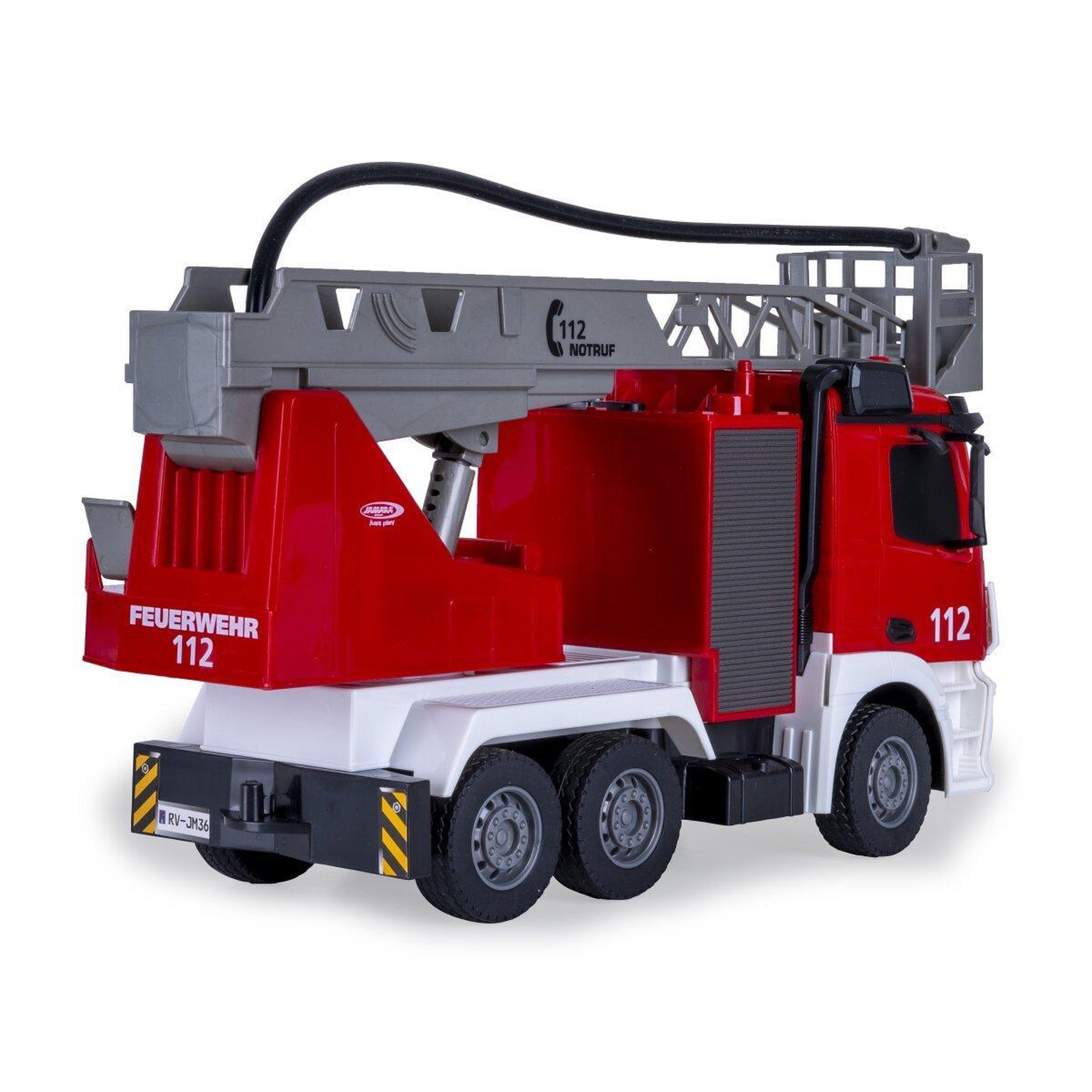 Voir la diapositive 2 : Jamara Camion pompier Mercedes Antos 1:26 fonction spray