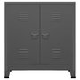 Voir la diapositive 3 : VIDAXL Coffre de rangement industriel Anthracite 90x40x100 cm Acier