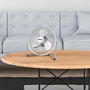 Voir la diapositive 6 : Jocca Ventilateur de Table 20W Compact Inclinable - Ventilateur portable 2 Vitesses - Débit d'Air Puissant & Faible Consommation Jocca