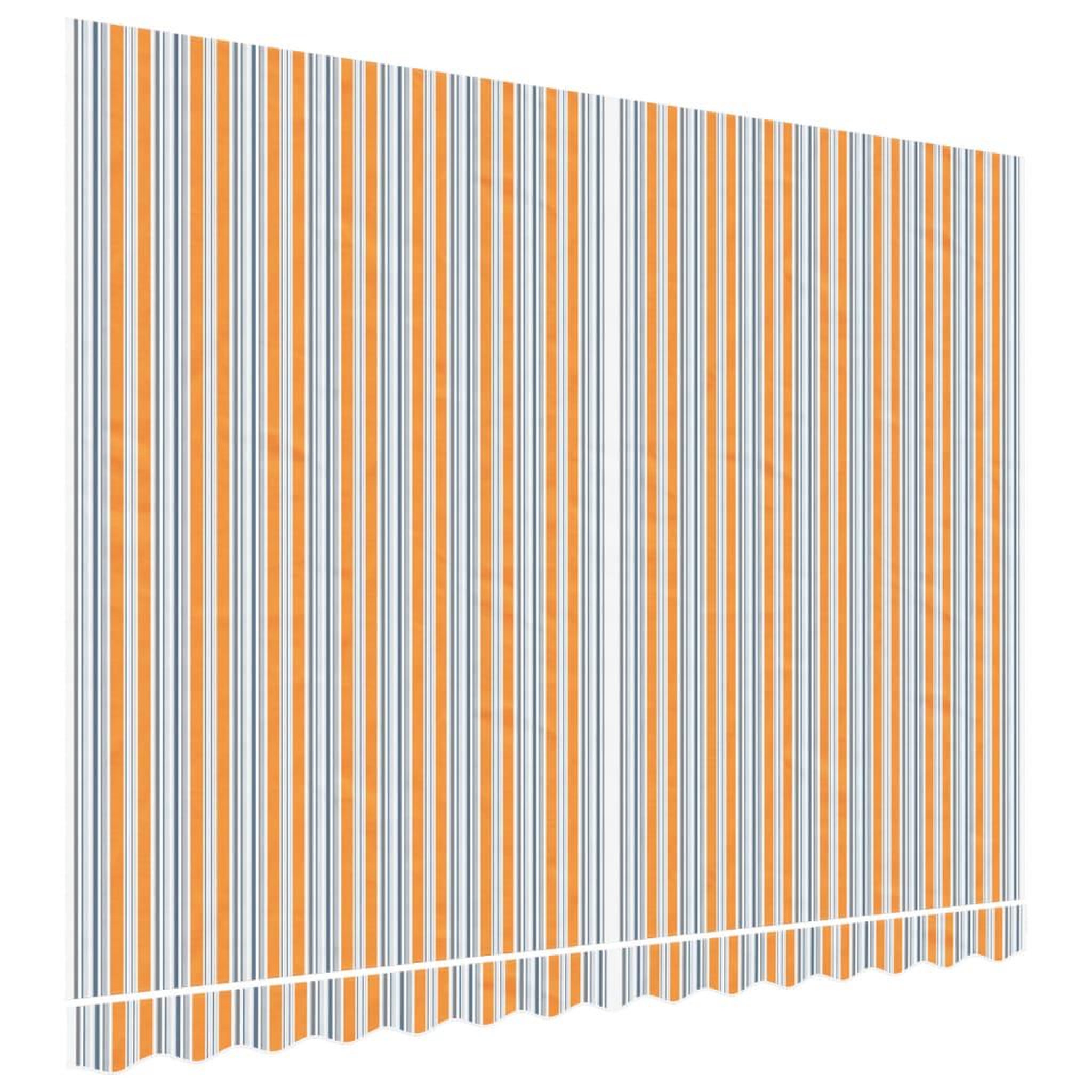 Voir la diapositive 2 : VIDAXL Tissu de remplacement pour auvent rayures multicolores 3,5x2,5m