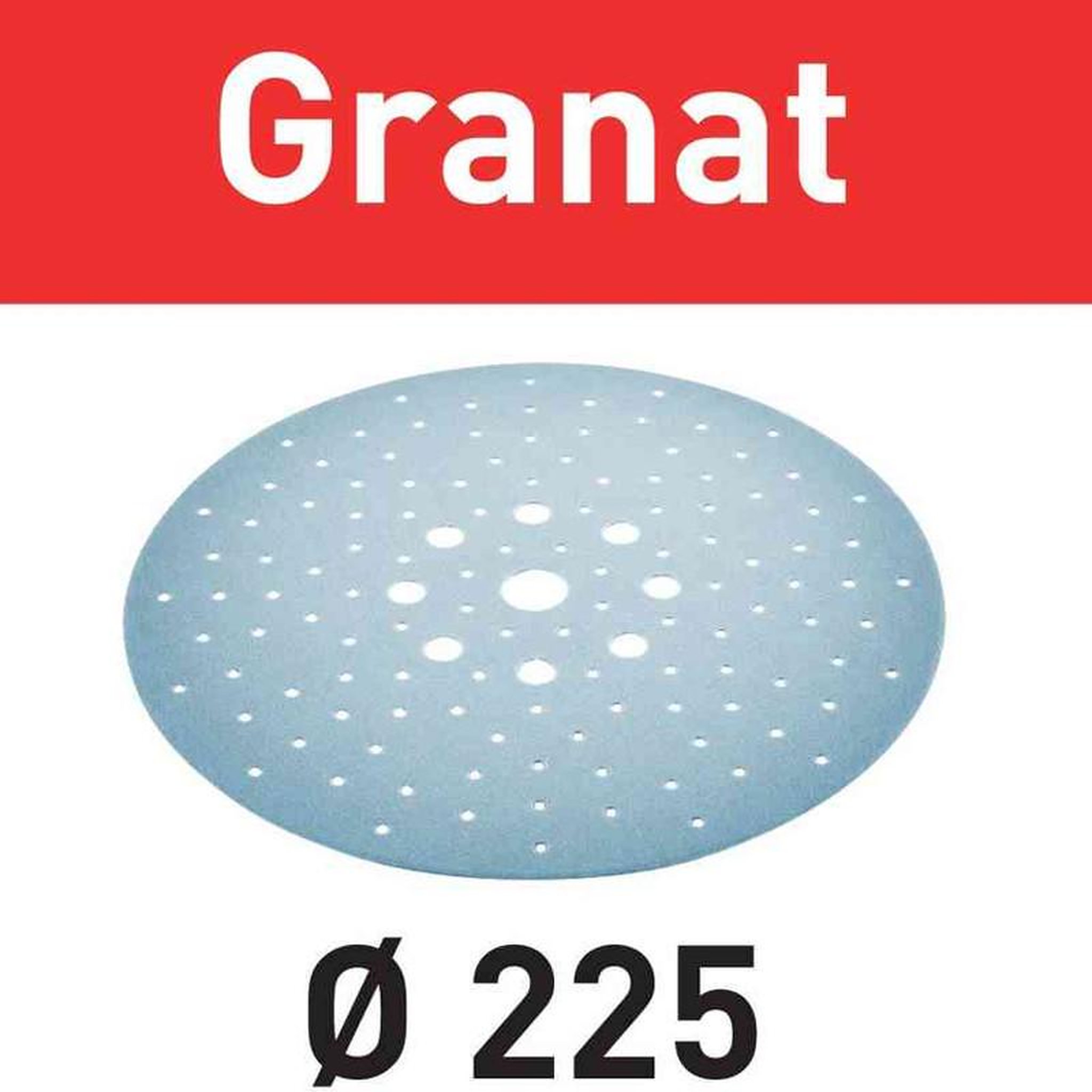 FESTOOL Abrasifs GRANAT STF D225 128 P320 GR 5 FESTOOL 205669