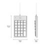 Voir la diapositive 2 : Mobility Lab Pavé numérique filaire USB - MOBILITY LAB - ML305707 - Pour MAC - Gris
